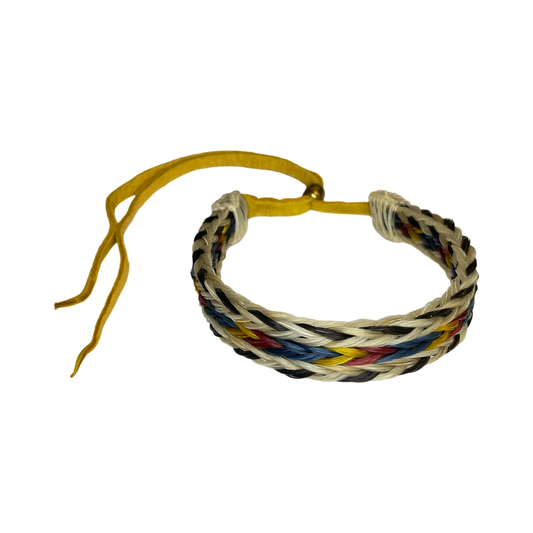LLW Horse Hair & Leather Bracelet