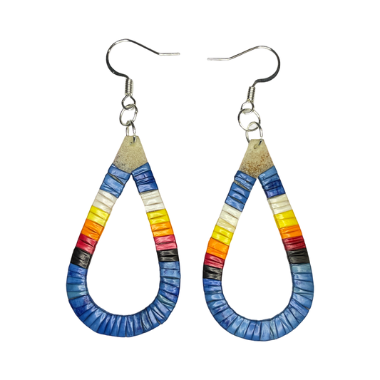 TRC Teardrop Quill Earring