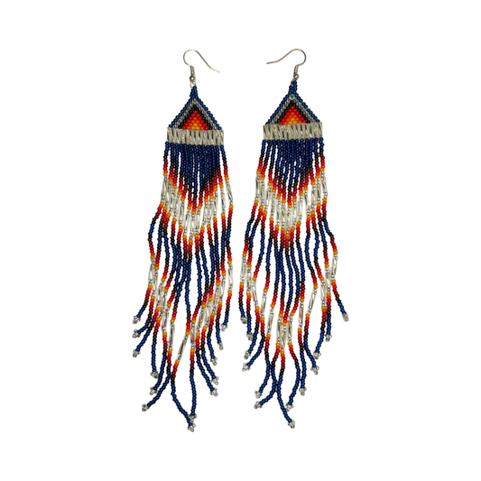 AT Large Fringe Earrings