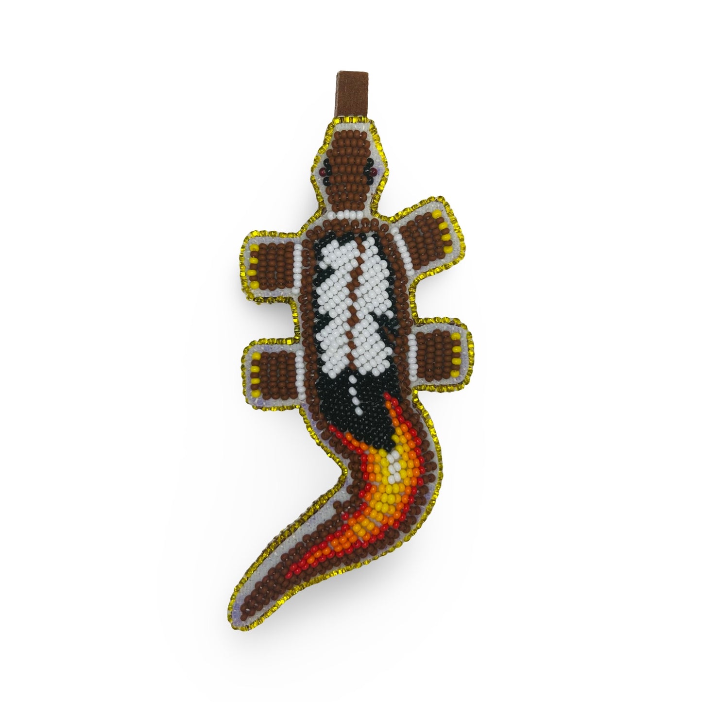 DLW Beaded Lizard Keychains