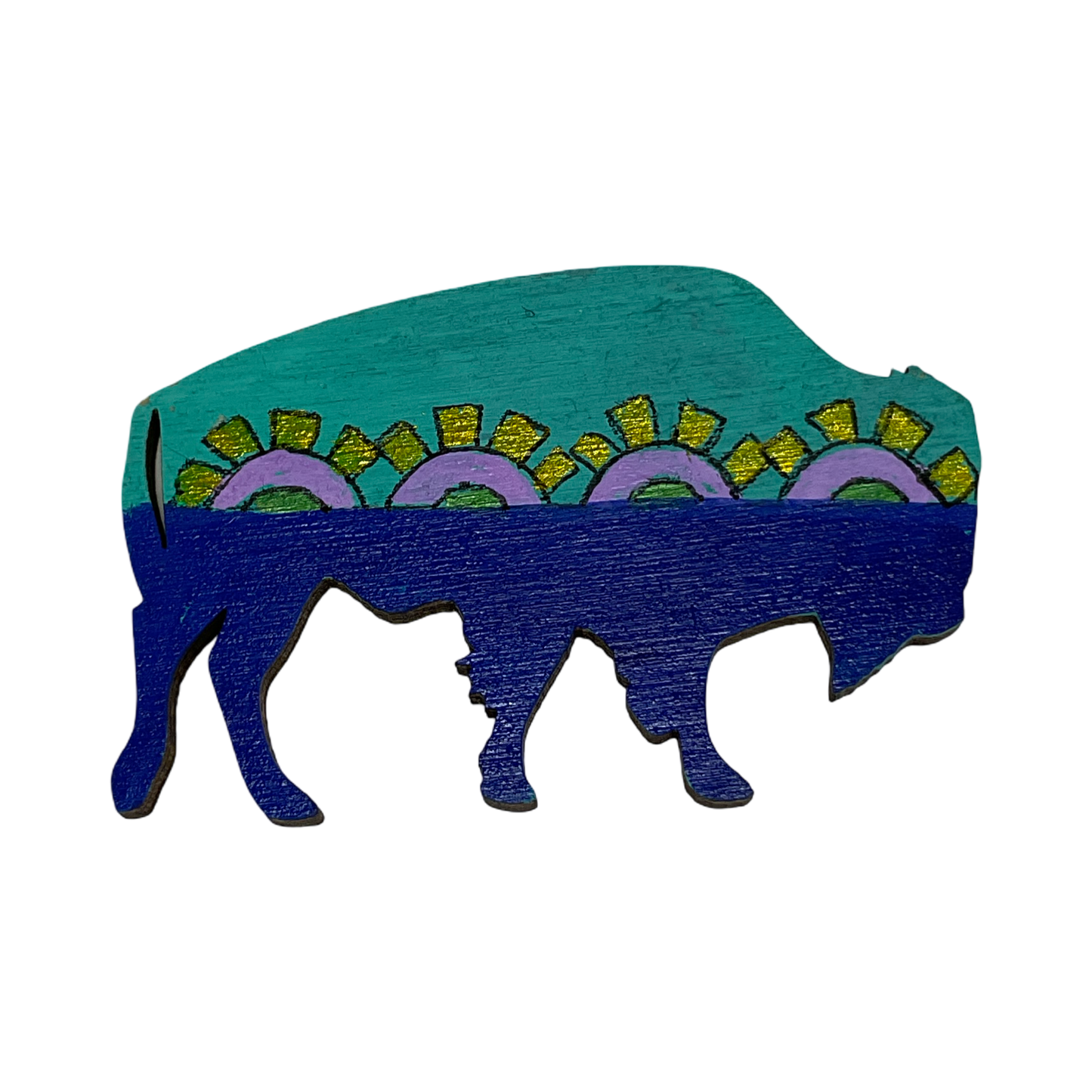 LTB Buffalo Pin