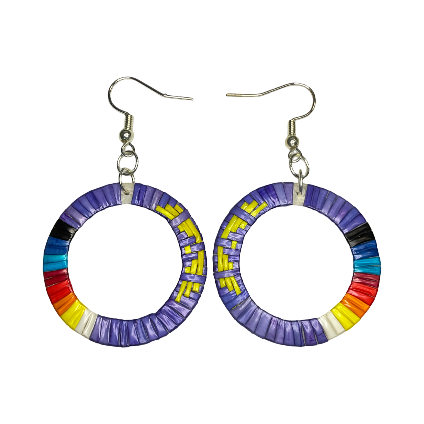 MRC Quill Circle Earrings