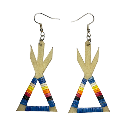 GRC Quill Tipi Earrings