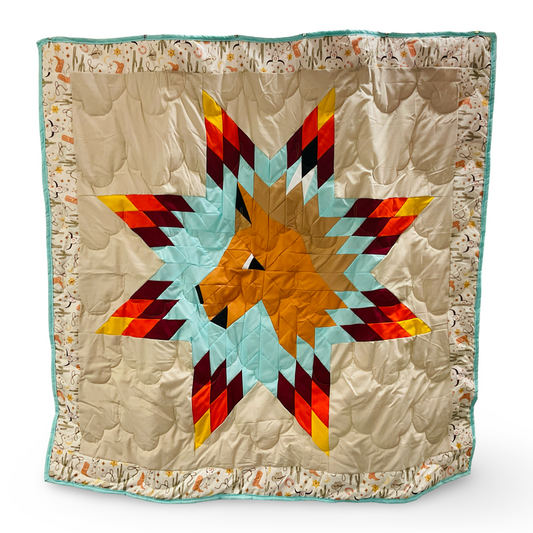 SC Horse Baby Star Quilt