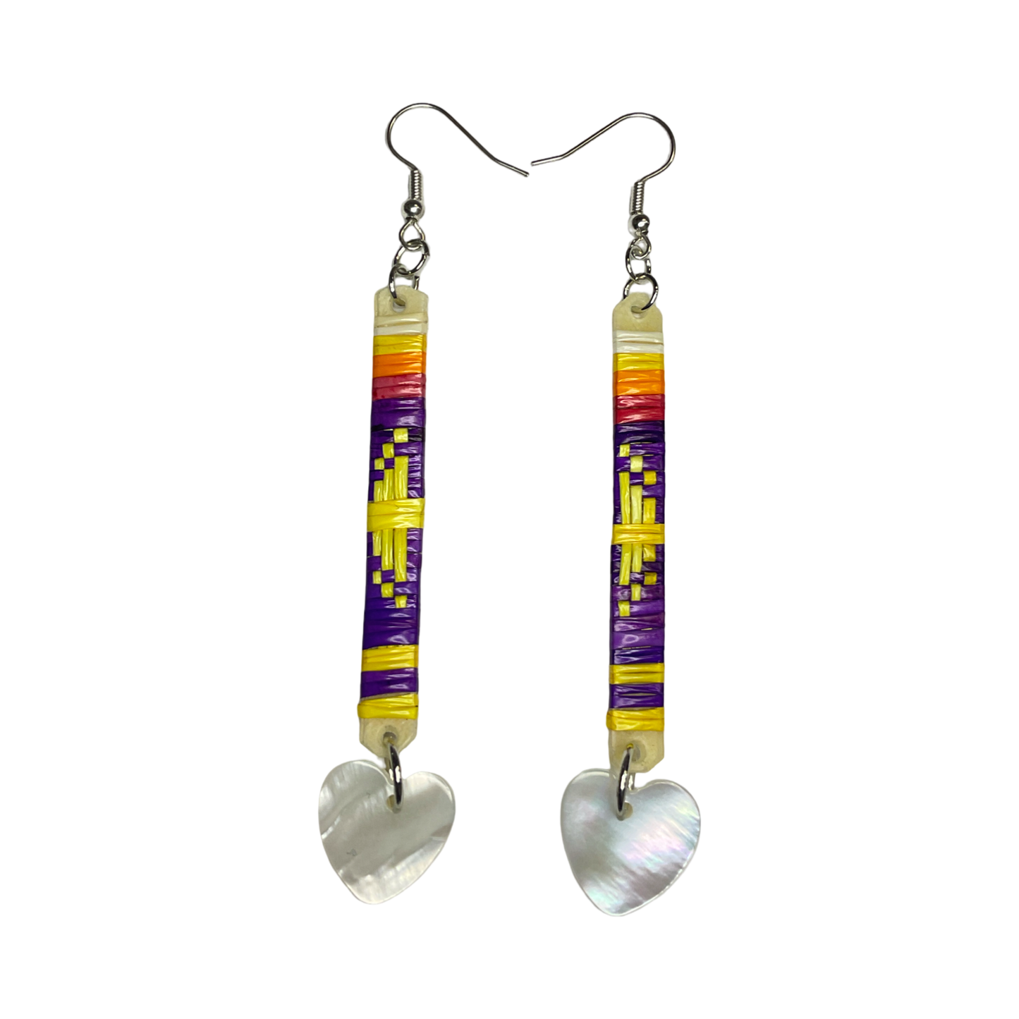 BC Long Quill Slat Earrings