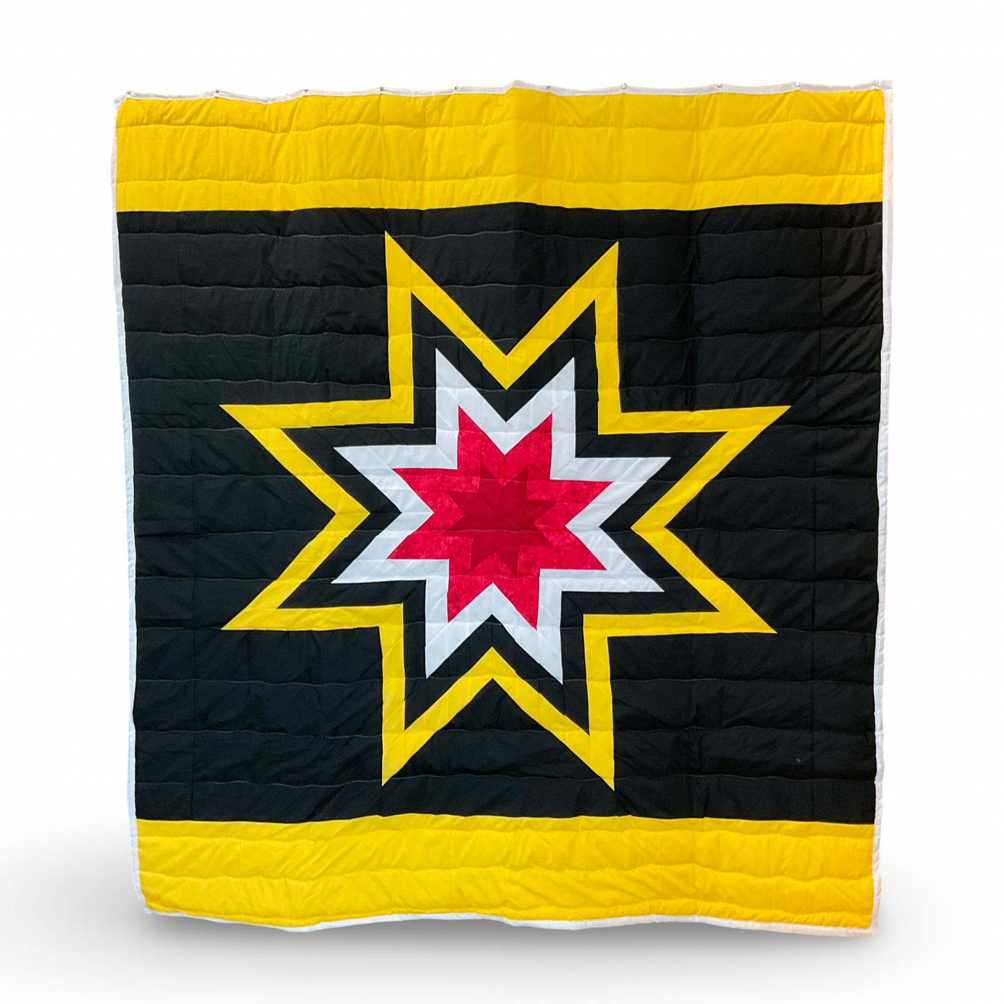 JBE Four Directions Queen Cotton Star Quilt