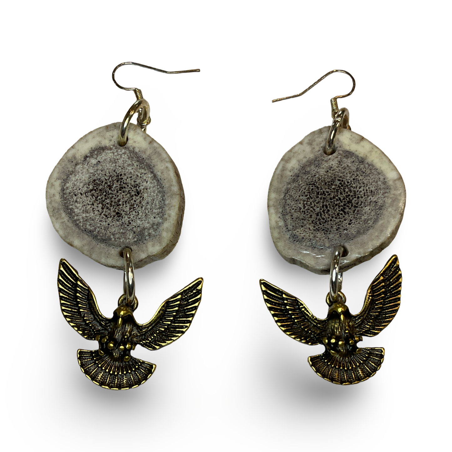BB Elk Horn & Charm Earrings
