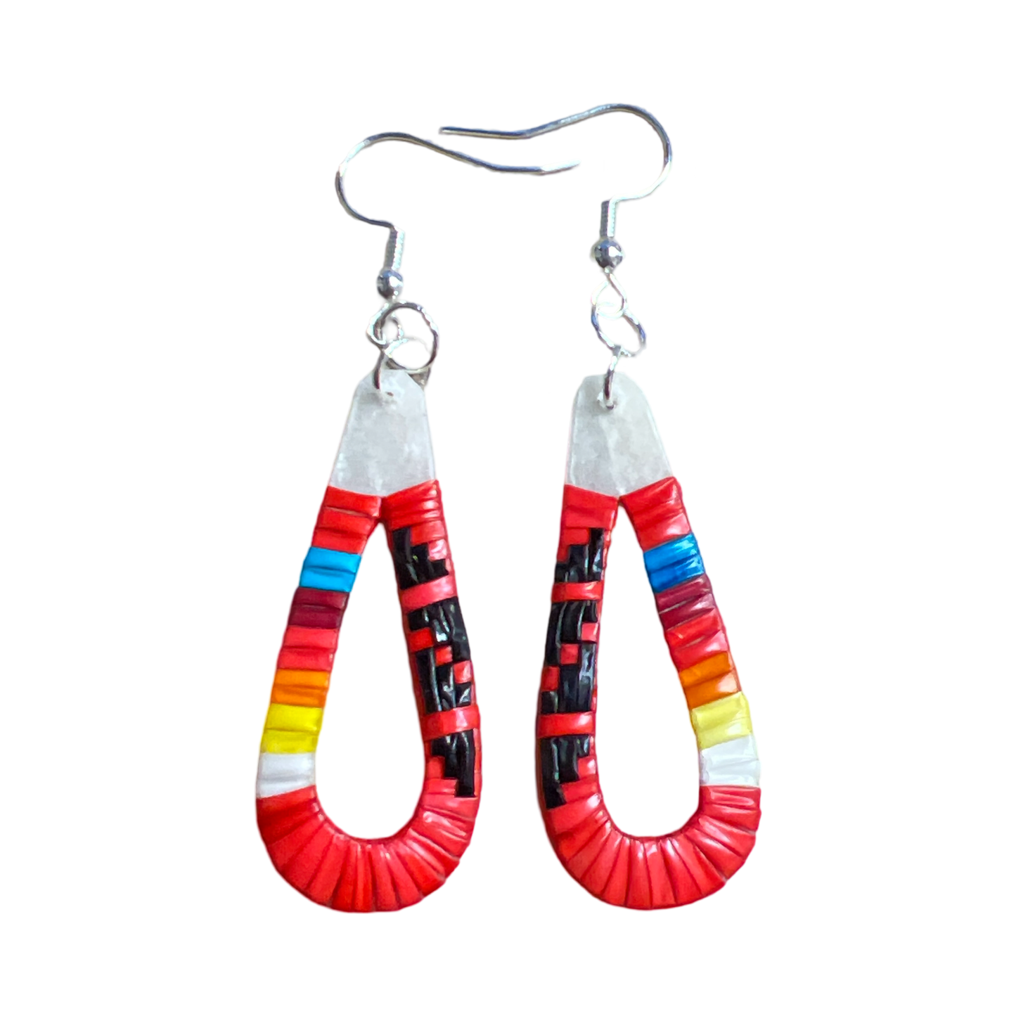 MRC Tear Drop Quill Earrings