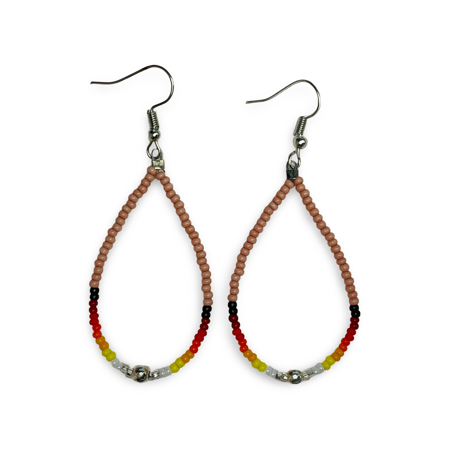 BEC Single Loop Bead Earrings