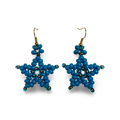 BJ Beaded Star Earrings