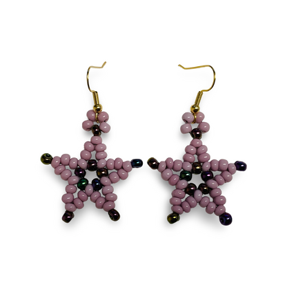 BJ Beaded Star Earrings
