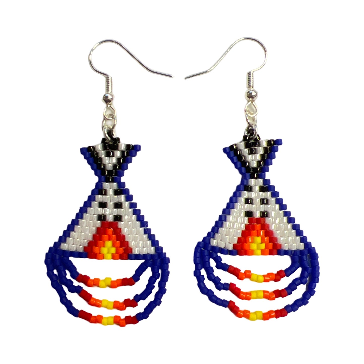 MirRC Beaded Tipi Earrings