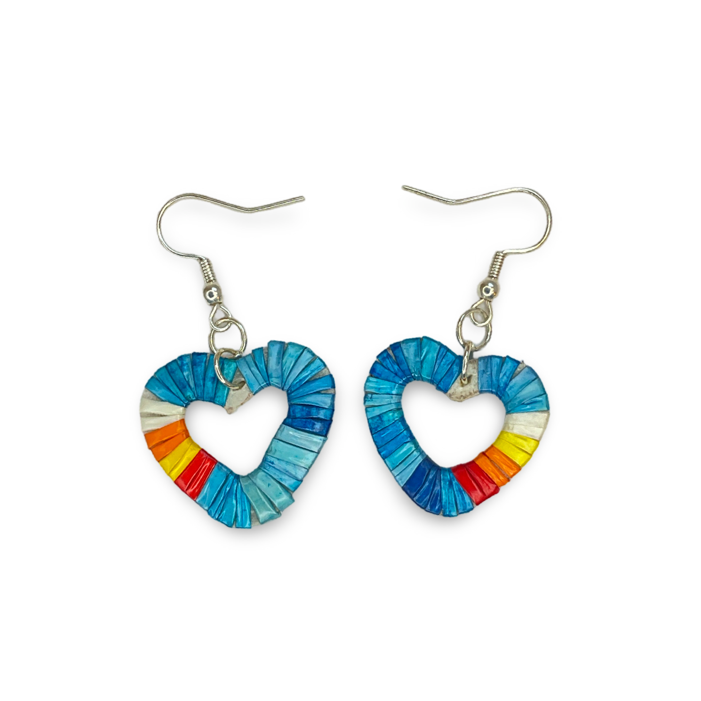 MirRC Small Quill Heart Earrings