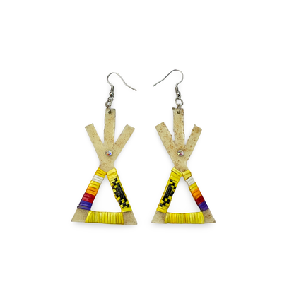 GRC Quill Tipi Earrings