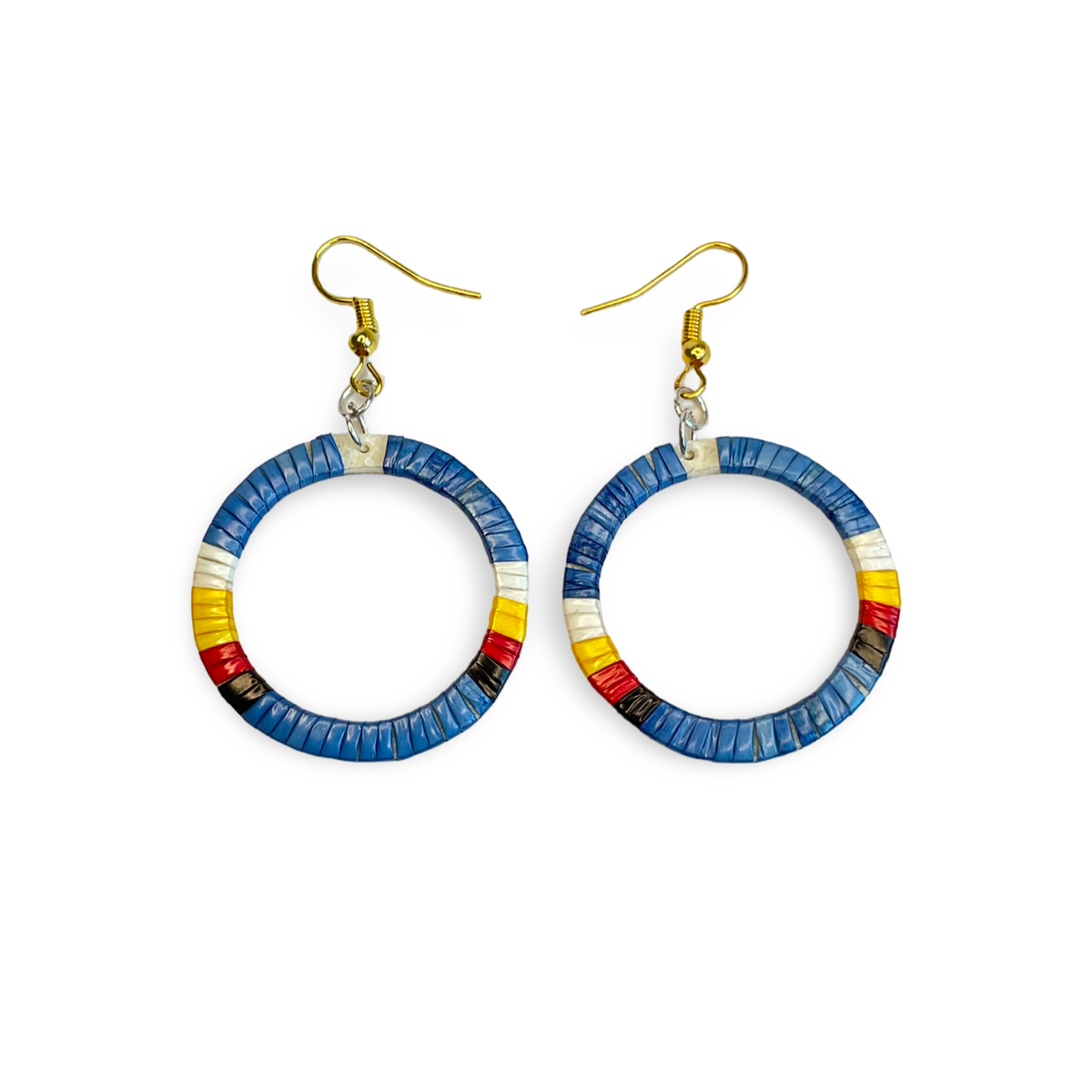 TRC Circle Quill Earrings