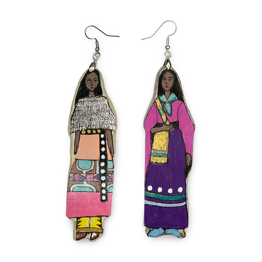 LTB Carved Chuwékichiya Earrings