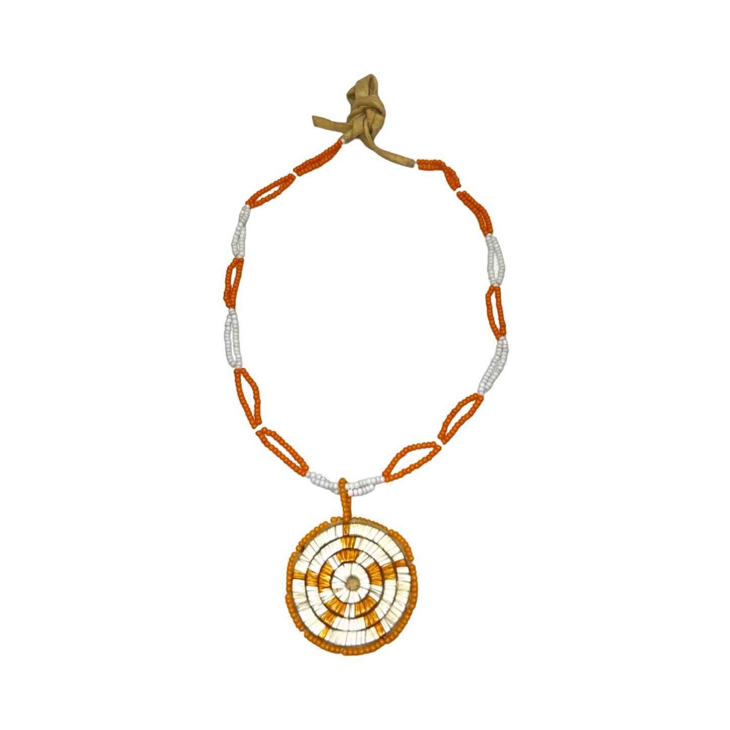 EB Small Bead & Quill Necklaces