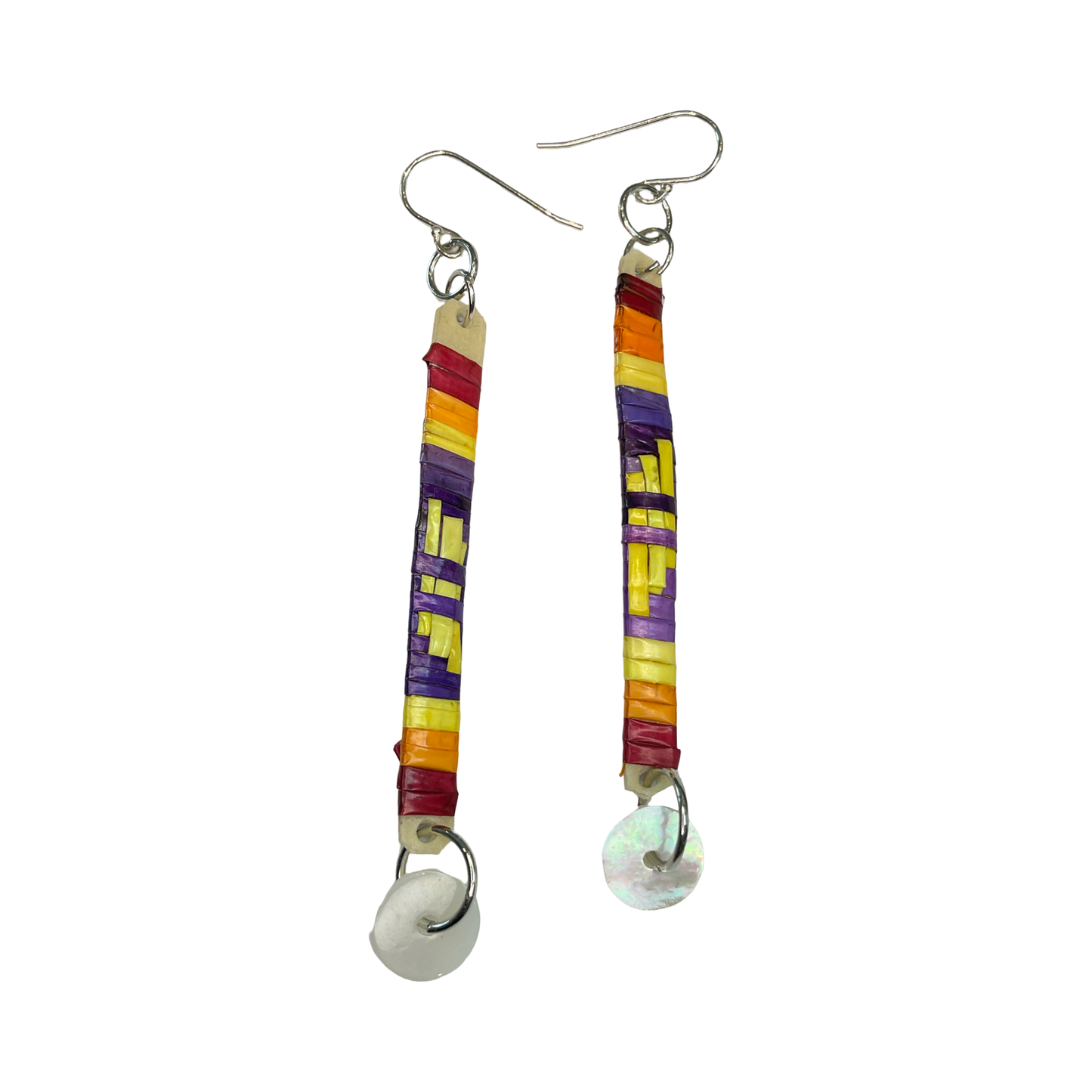 BC Long Quill Slat Earrings