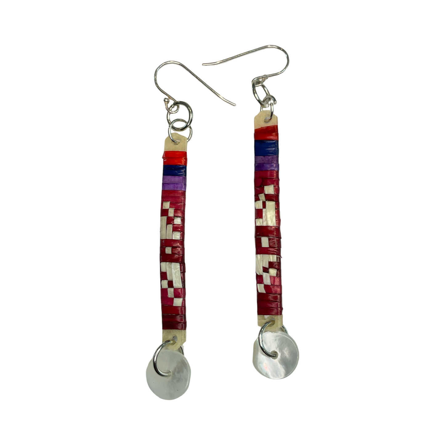 BC Long Quill Slat Earrings