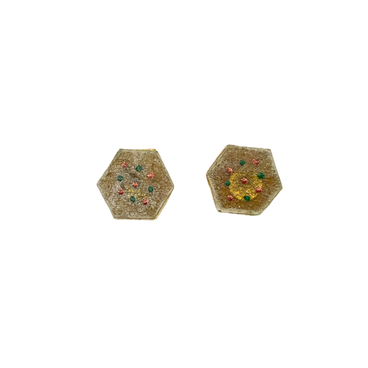 TEB Small Parfleche Earrings
