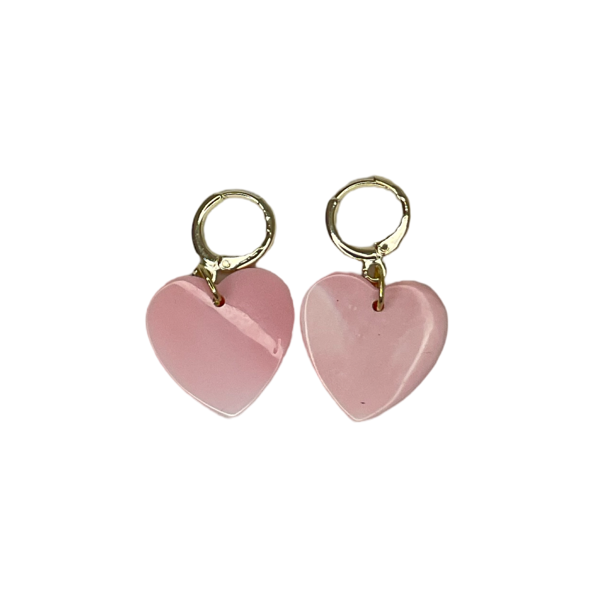 TEB Abalone Heart Earrings