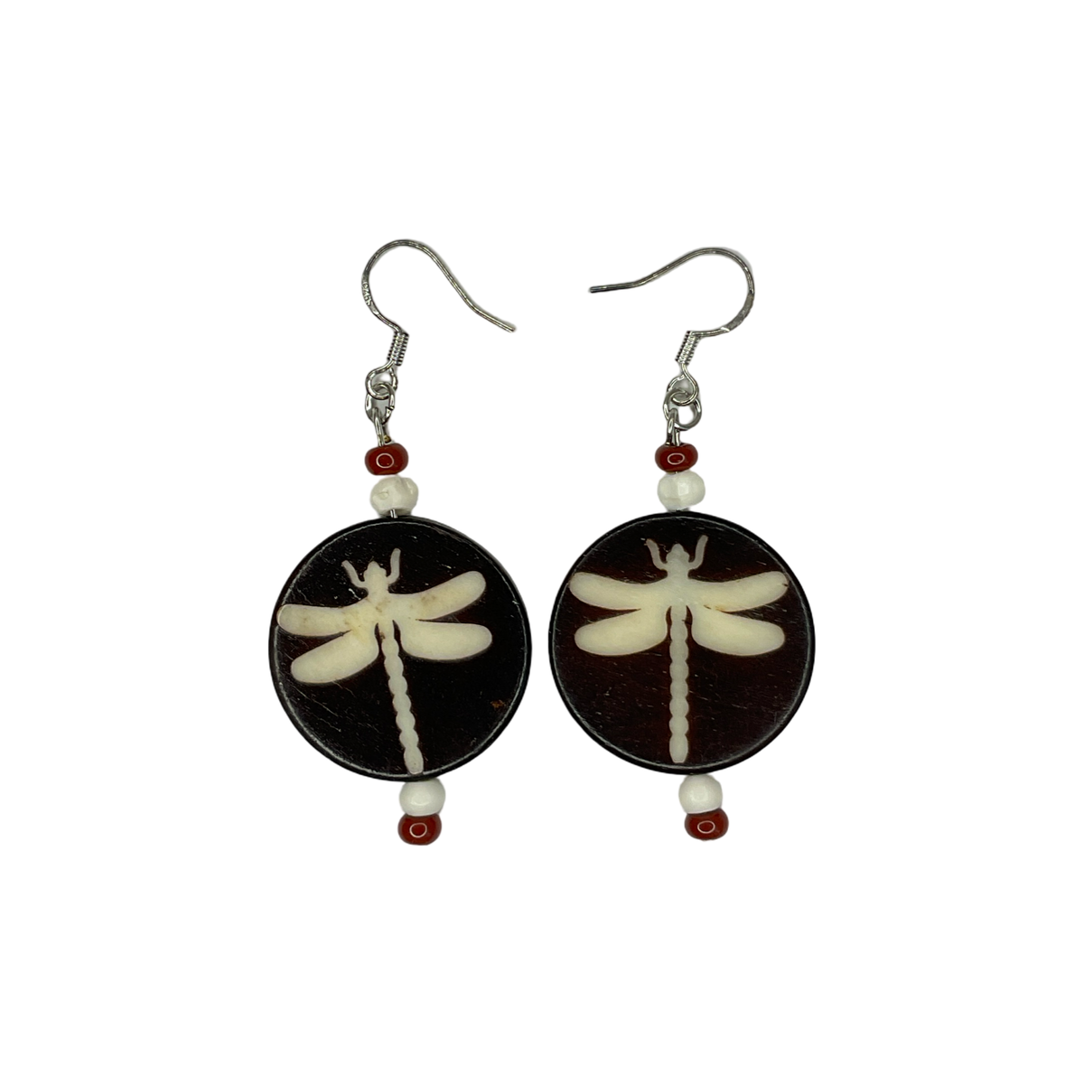 TEB Dragonfly Charm Earrings