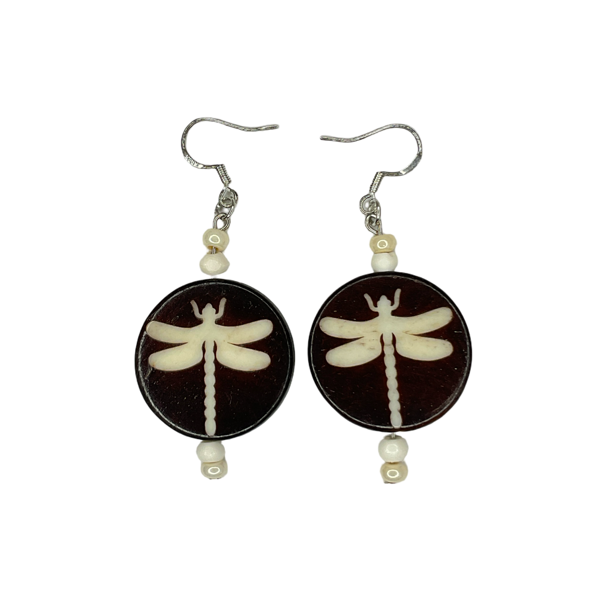 TEB Dragonfly Charm Earrings