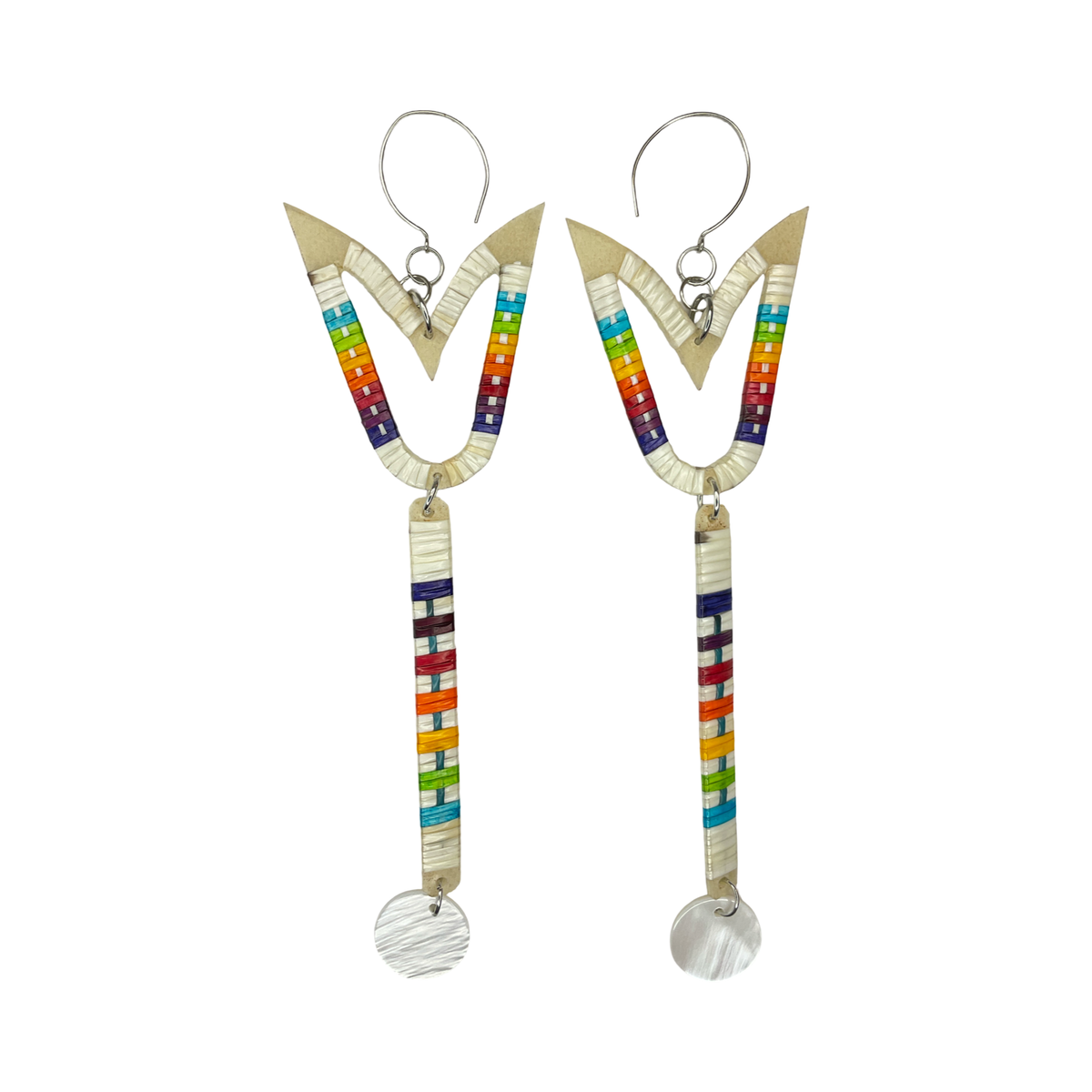 JRC 2 Tier Quill Earrings