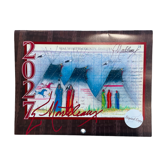 Donald Montileaux 2027 Ledger Calendar