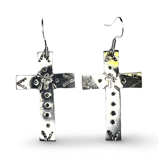 RSB Cross Earrings