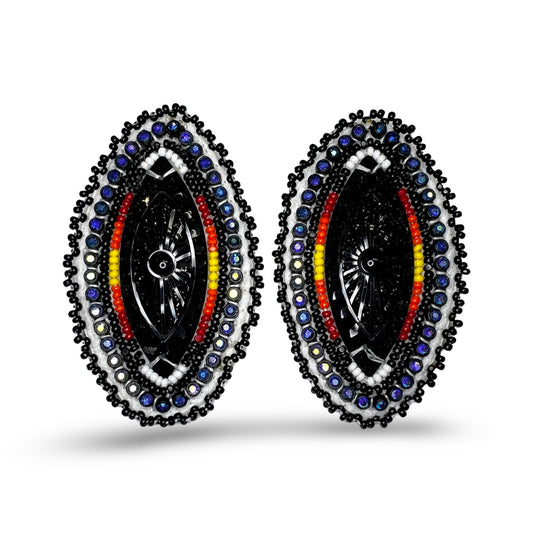 CNH Beaded Cab Earrings