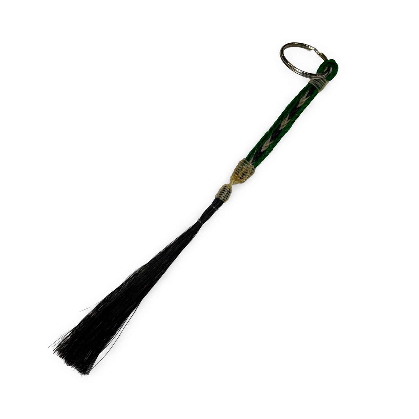 LLW Flat Horse Hair Keychain