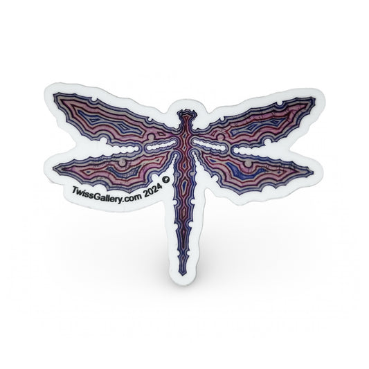 DT Dragonfly Sticker