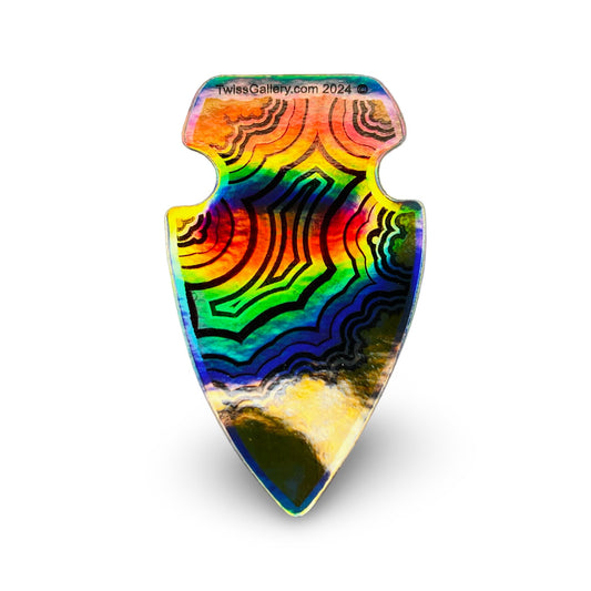 DT Holo Arrowhead Sticker