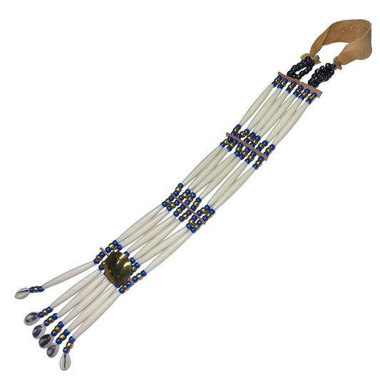 CA Breastplate Necklace w/ Pipe Bone