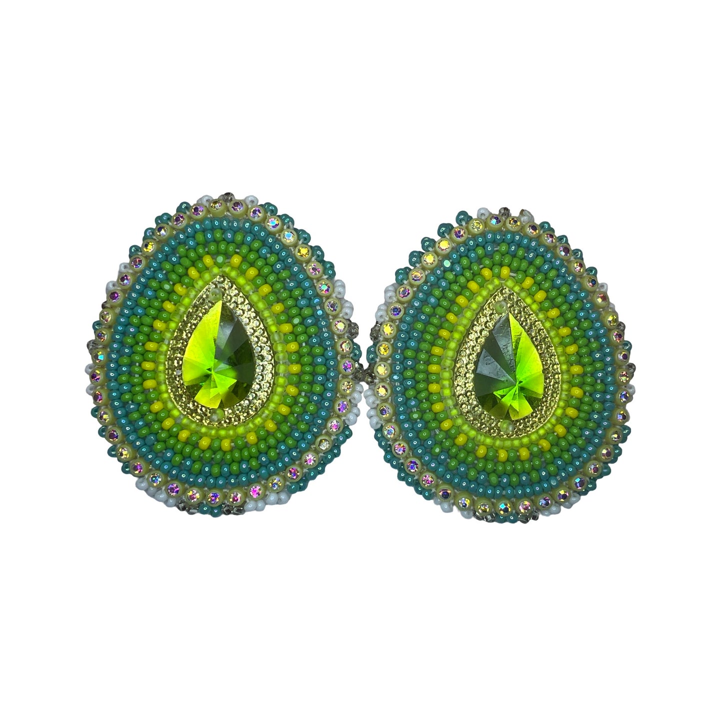 CDT Green Cab Earrings
