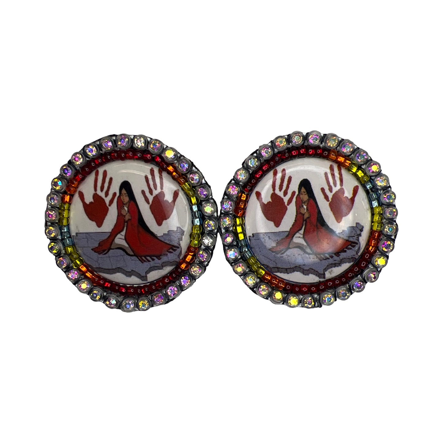 WR MMIW Cab Earrings