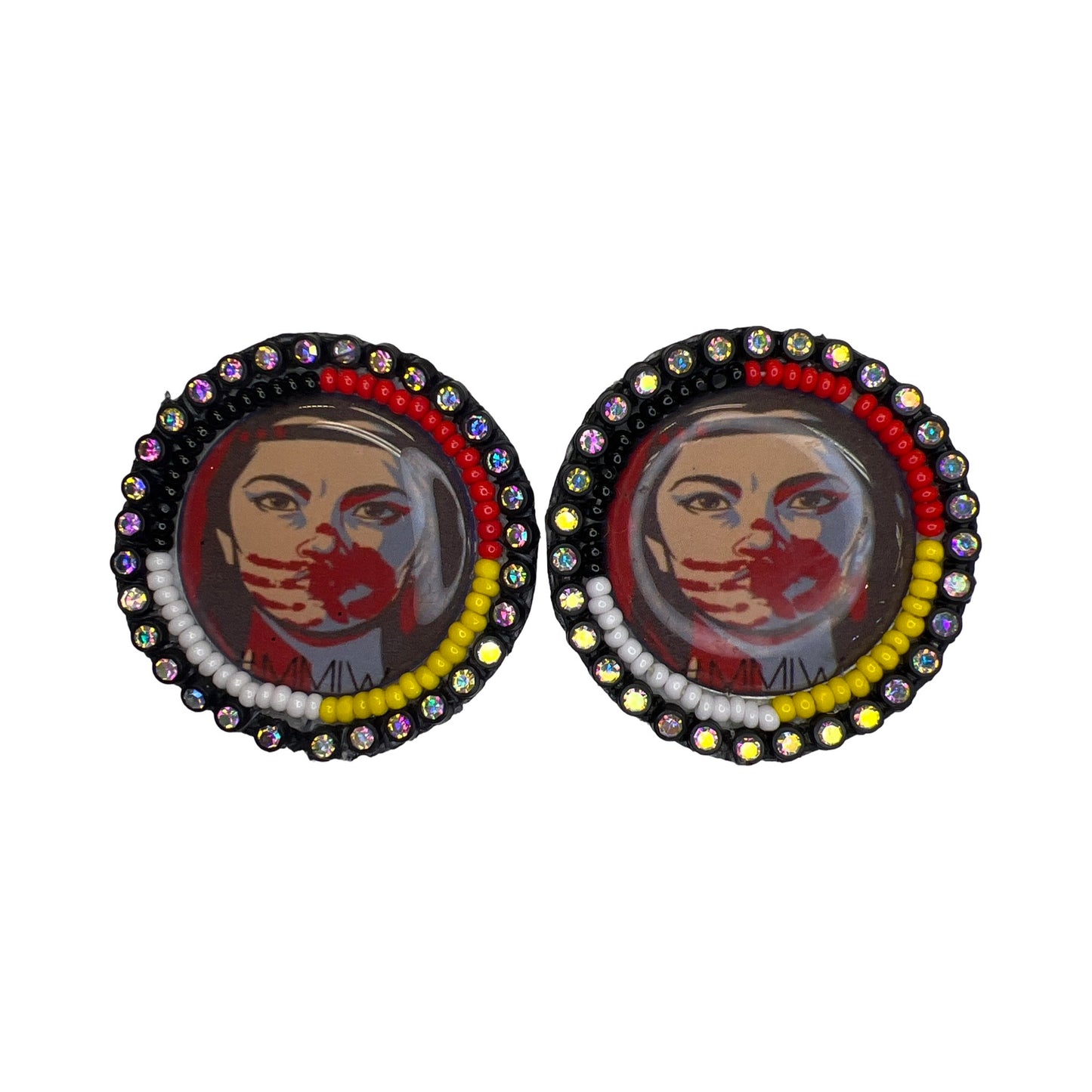 WR MMIW Cab Earrings
