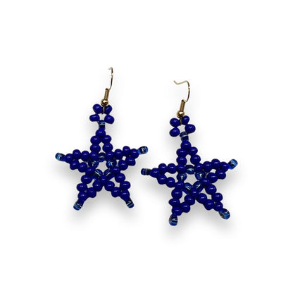 BJ Beaded Star Earrings