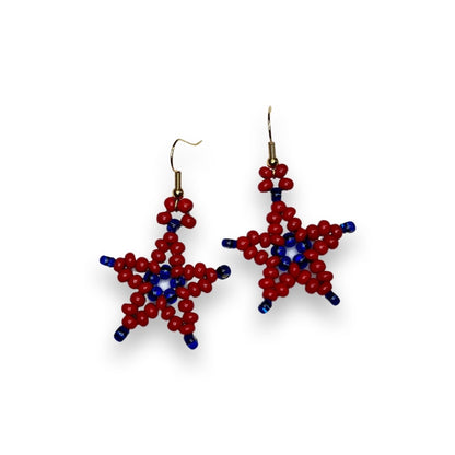 BJ Beaded Star Earrings