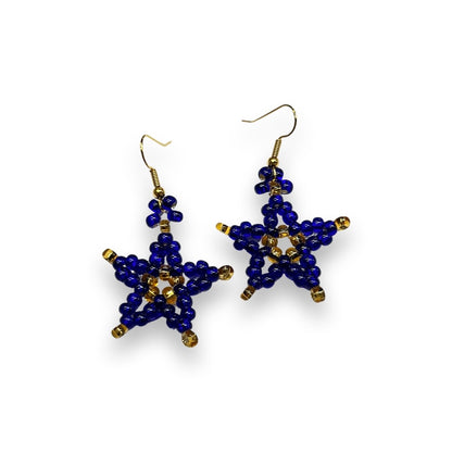 BJ Beaded Star Earrings