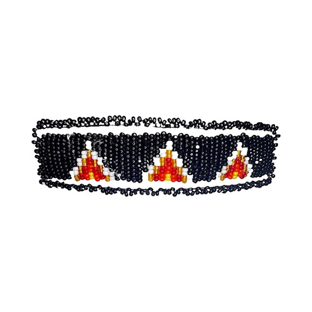 CNH Beaded Barrettes