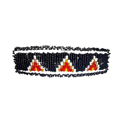 CNH Beaded Barrettes
