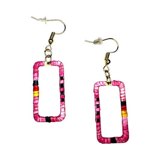 ARC 1 1/4" Rectangle Earrings