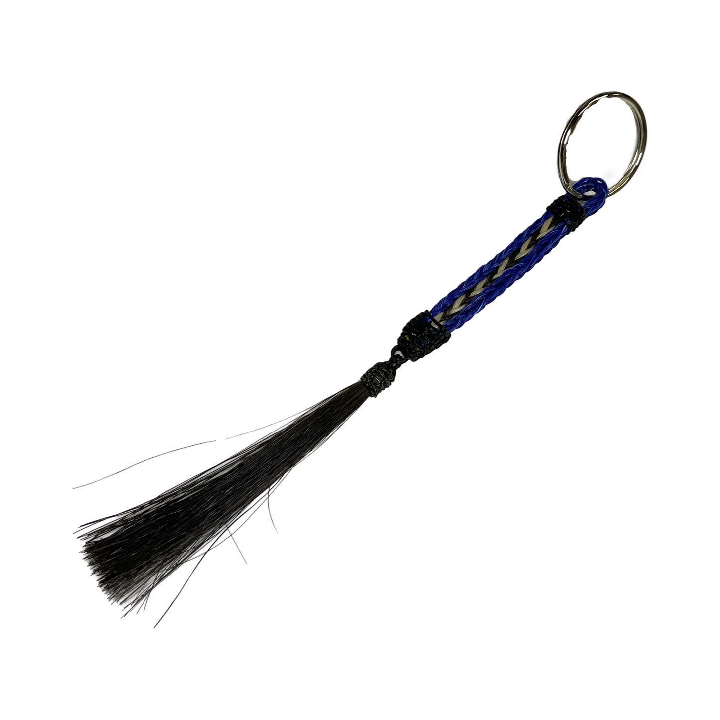 LLW Flat Horse Hair Keychain