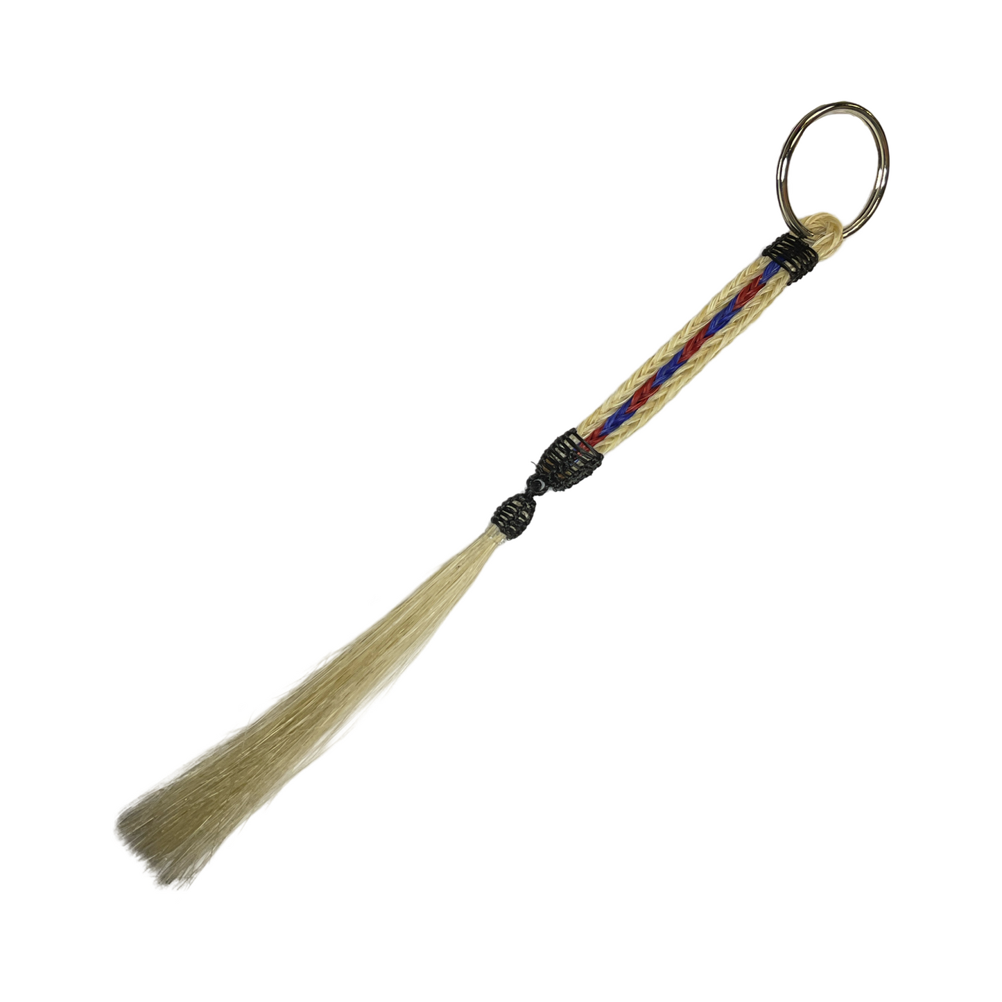 LLW Flat Horse Hair Keychain