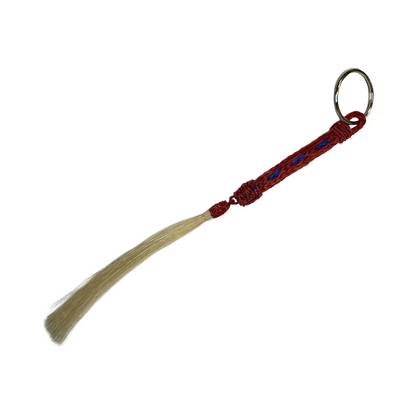 LLW Flat Horse Hair Keychain