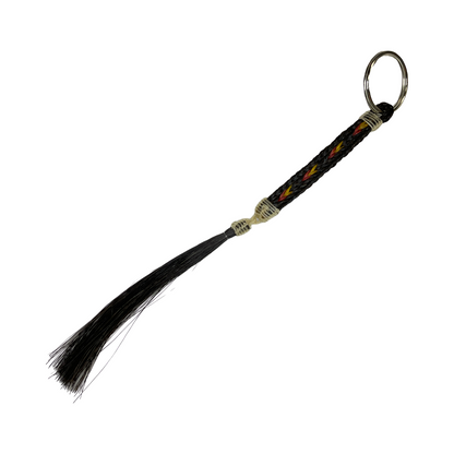 LLW Flat Horse Hair Keychain