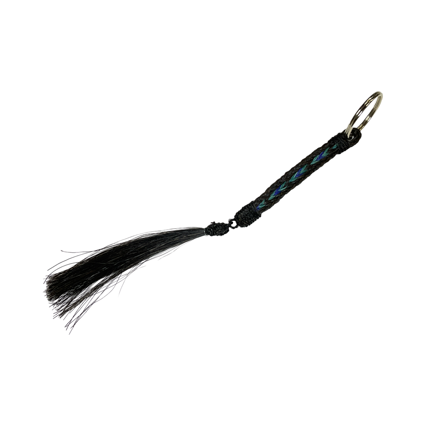 LLW Flat Horse Hair Keychain