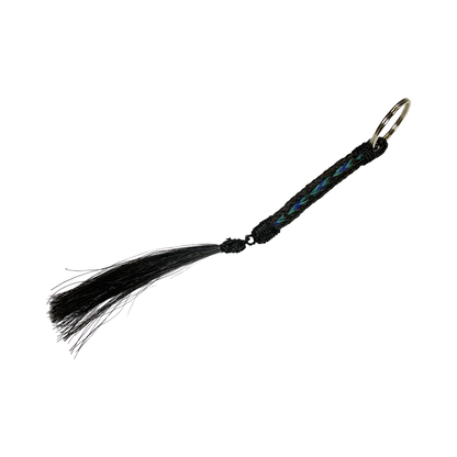 LLW Flat Horse Hair Keychain